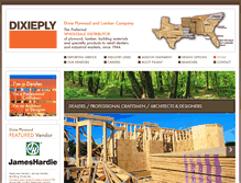 Tablet Screenshot of dixieply.com